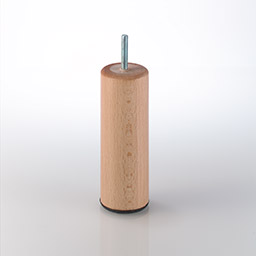 Holz: Premium Fußset, Buche, 15 cm 