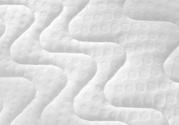 Detailaufnahme eines Topper-Bezugs