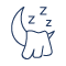 Probeschlafen Icon