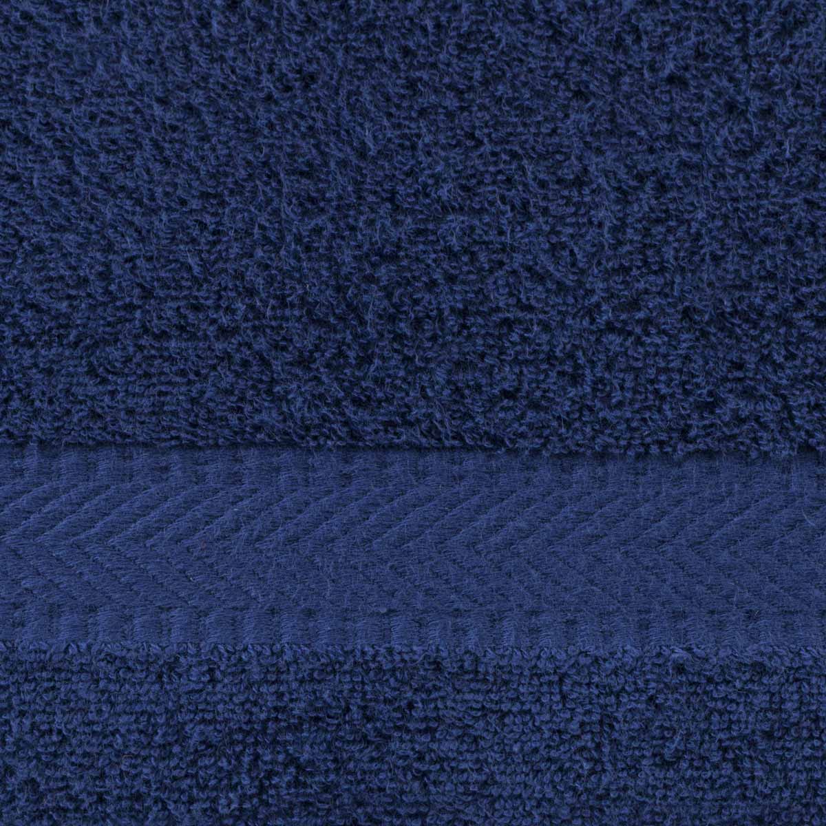 3056127-115 Detailaufnahme Walkfrottier navy Detailaufnahme Imperial Trend Webstruktur navy