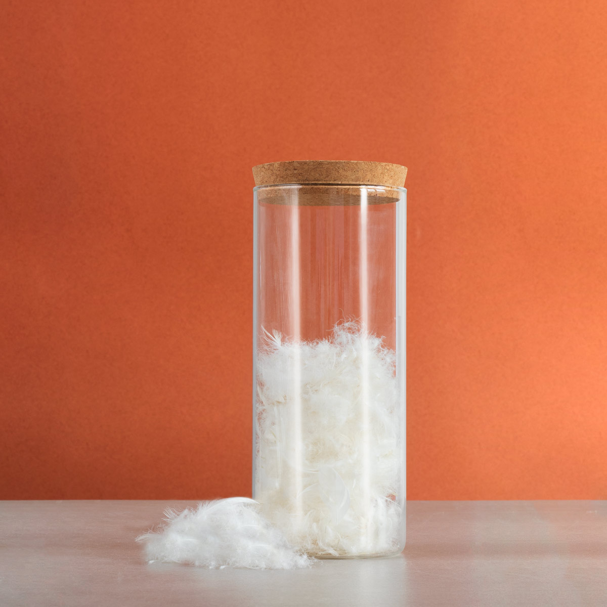 7649079-010 Tristar Daune-federkissen weiss Fuellung Tristar Daune Feder Fuellung Kissen